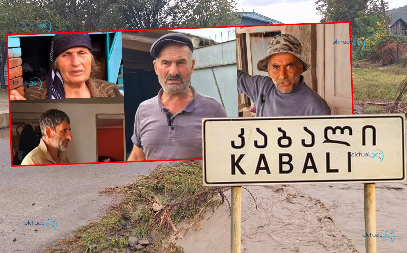 Qabal mahalındakı sonvəziyyət ürəkləri dağlayır | Yerli sakinlər fəryad edir - VİDEO