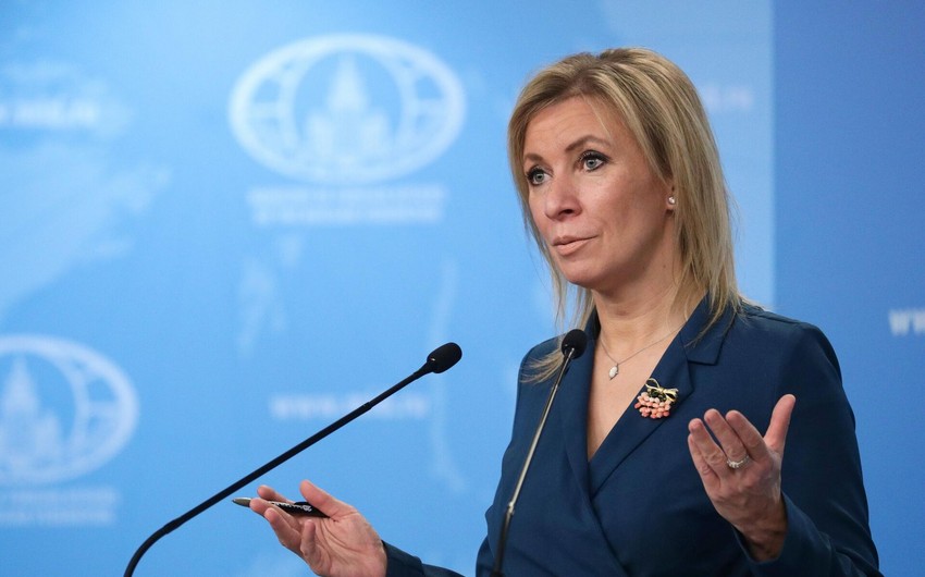 Zaxarova: Gürcüstanı təhqir etmək Qərbin siyasi əmridir