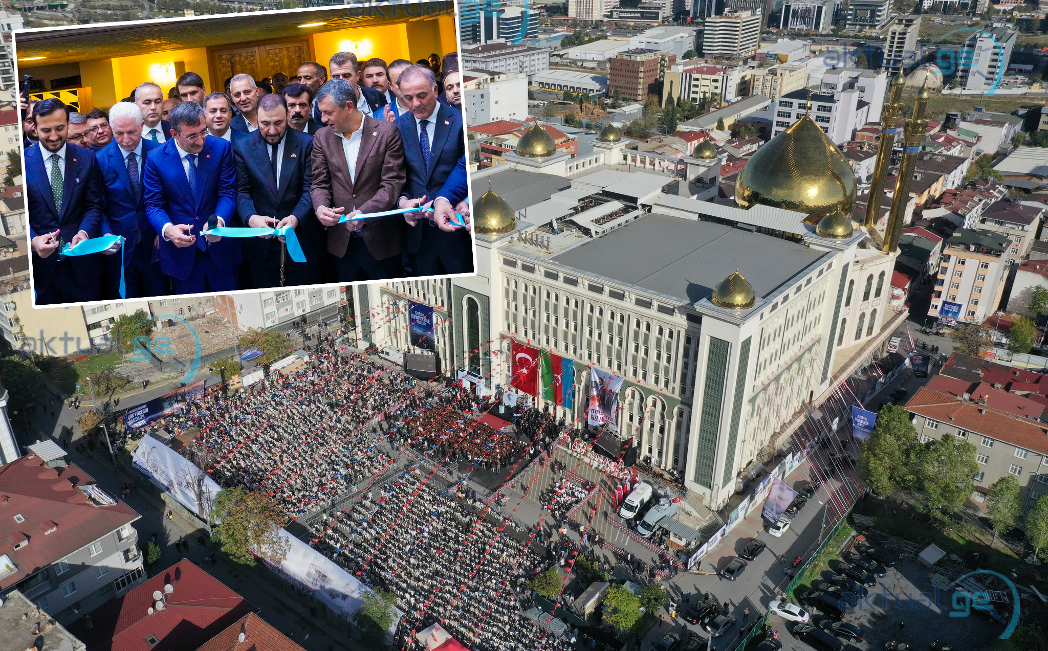 Türkiyənin və Avropanın ən böyük Əhli-Beyt Mərkəzi | Zeynəbiyyə Məscidinin təntənəli açılışı olub – FOTO/VİDEO