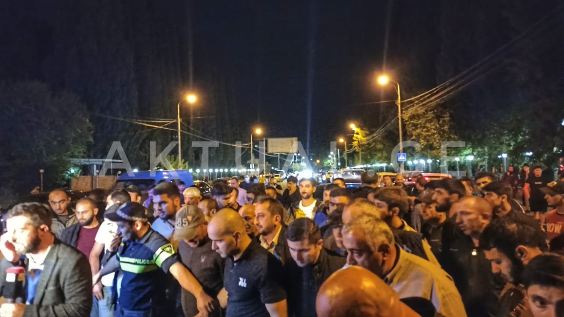 SON DƏQİQƏ! SON DƏQİQƏ! Marneuli yenidən qarışdı - FOTO