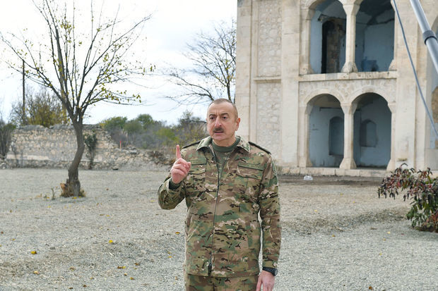 İlham Əliyev: “Bütün məsuliyyət Ermənistanın hərbi-siyasi rəhbərliyinin üzərinə düşür”
