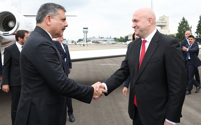 Mustafa Çifçi Tbilisiyə gəlib