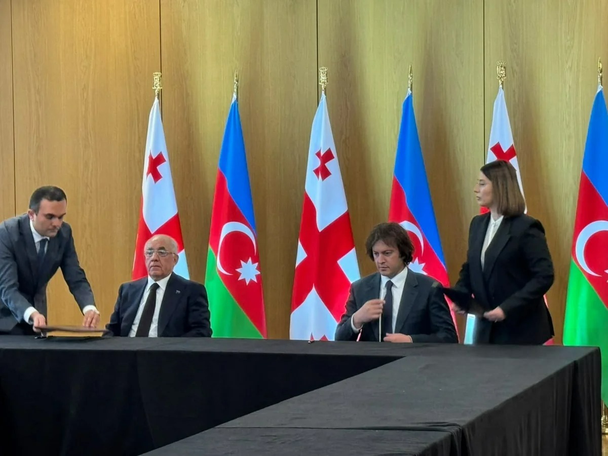 Siqnaxidə Azərbaycan və Gürcüstan arasında ikitərəfli sənədlər imzalanıb