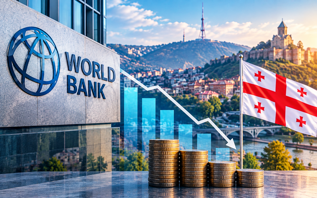 Dünya Bankı: Gürcüstanın iqtisadi artımı növbəti illərdə tədricən azalacaq