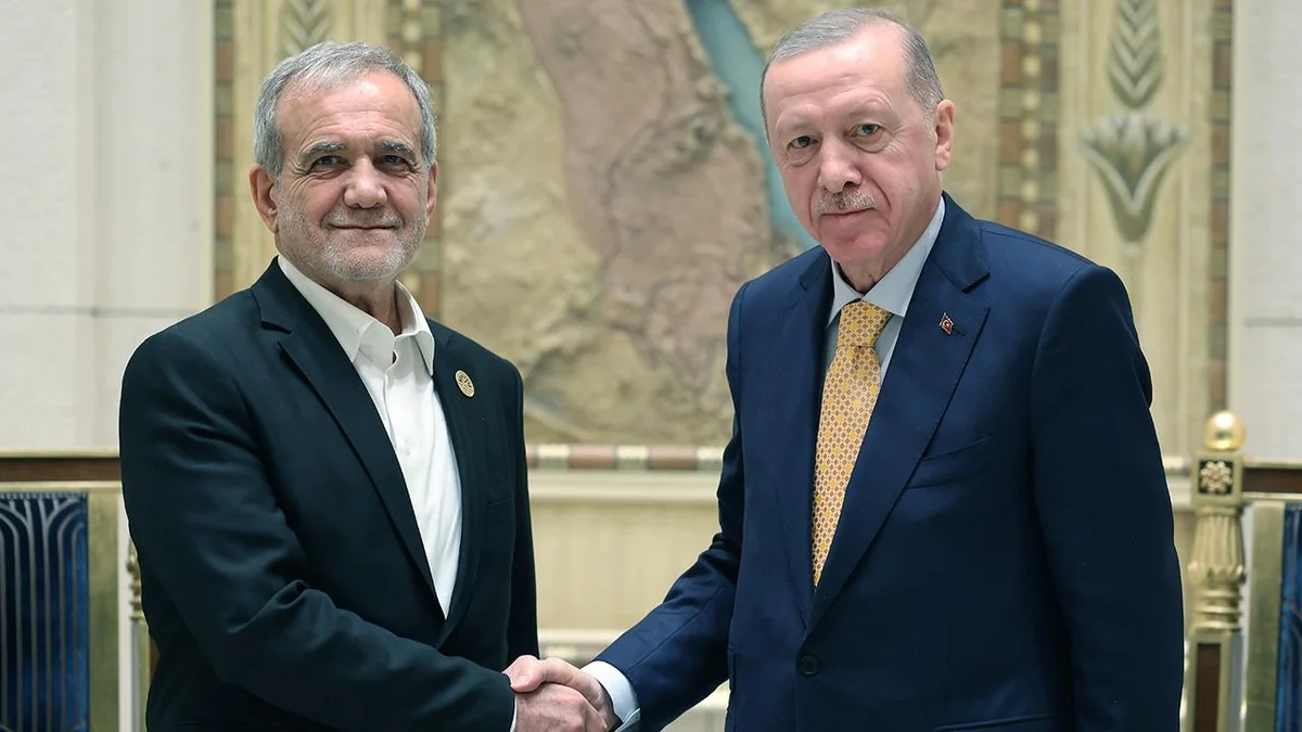 Ərdoğan ilə Pezeşkian ABŞ-İran razılaşmasını müzakirə ediblər
