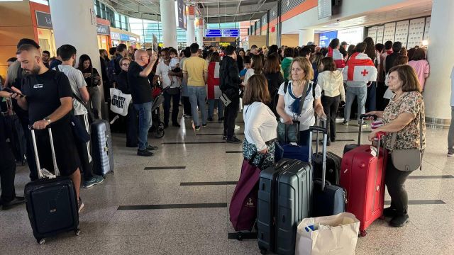 Gürcüstan hava limanları 4,6 milyondan çox sərnişinə xidmət göstərib