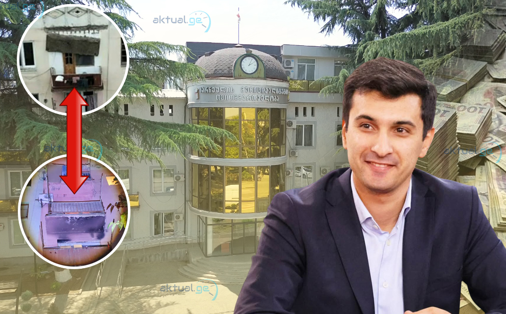 Marneulidə köhnə binaların eyvanları uçur, Daur İsmayılov isə “Büdcə yoxdur” deyir - VİDEO
