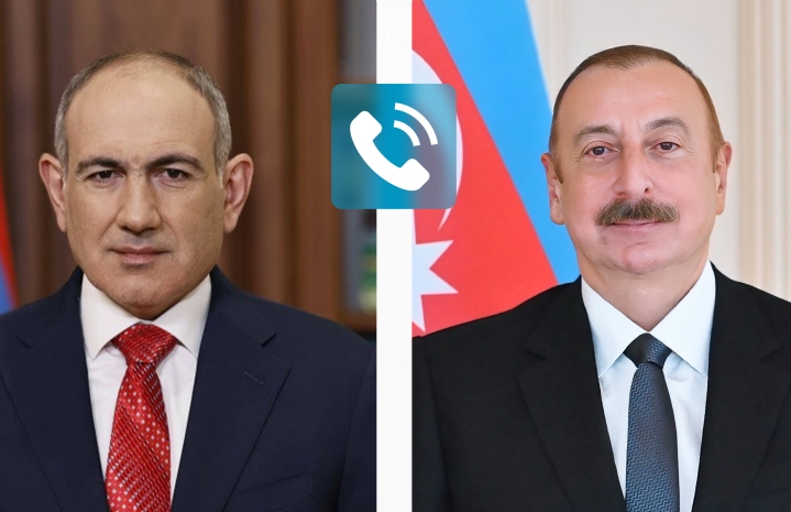 Nikol Paşinyan və İlham Əliyev arasında telefon danışığı olub