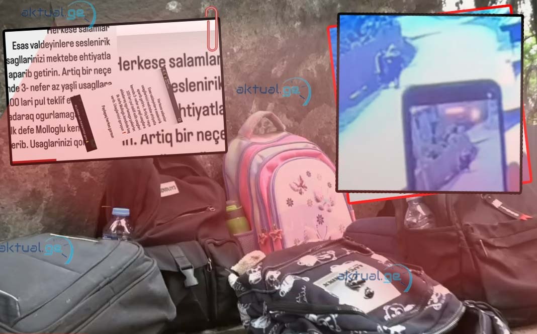 Marneuli və Qardabanidə uşaq oğurluğuna cəhd iddiaları valideynləri təşvişə slaıb - VİDEO